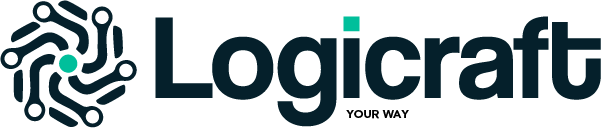 Logicraft logotipo horizontal color